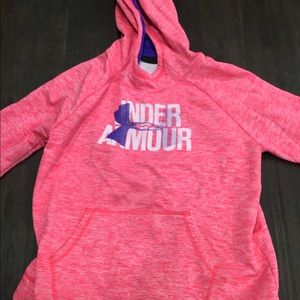 Girls under armor hoodie XL